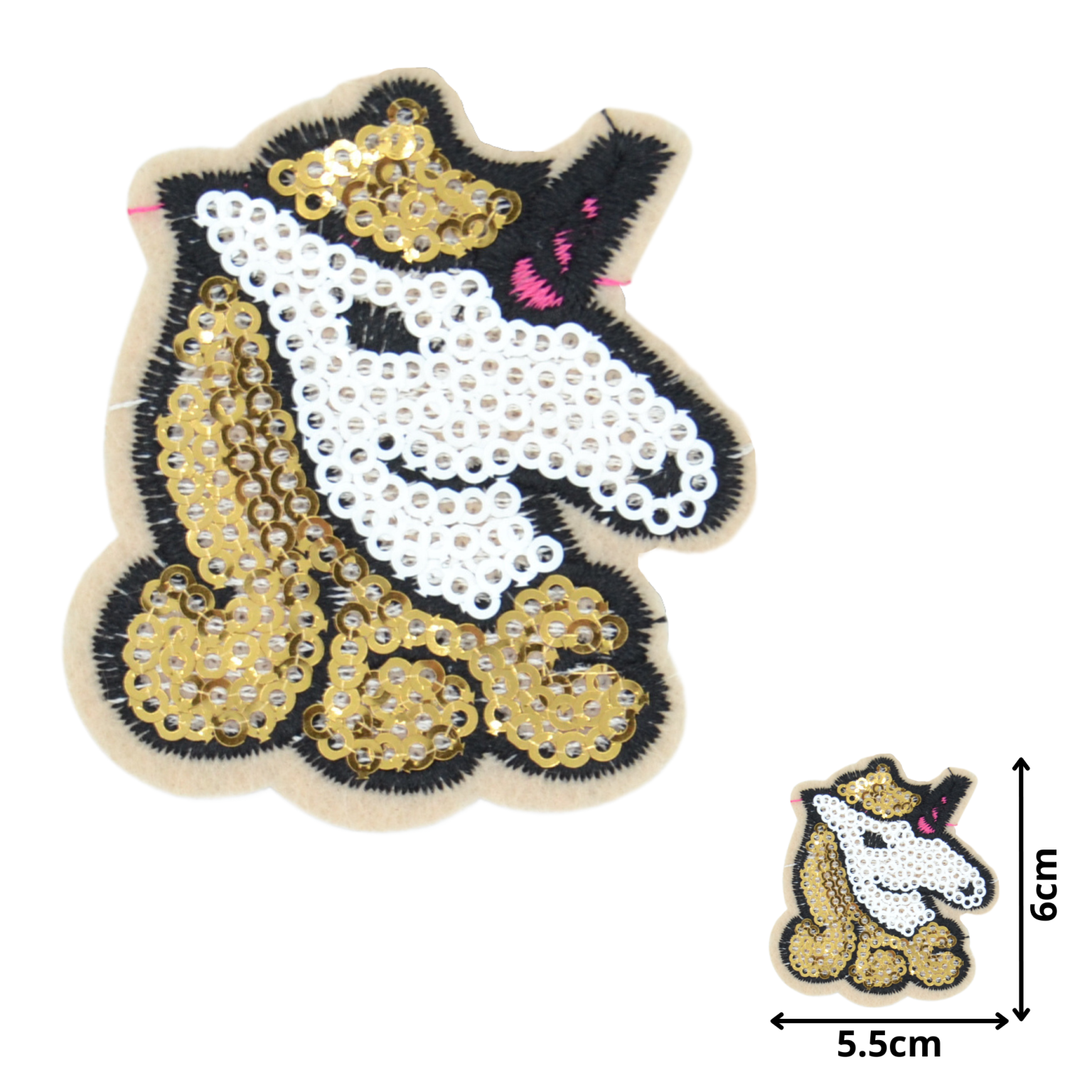 Unicorn 05 SEQ023 Sequin Embroidered Patches CelloExpress