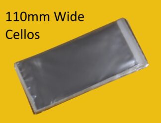 110mm Wide Cello Bags