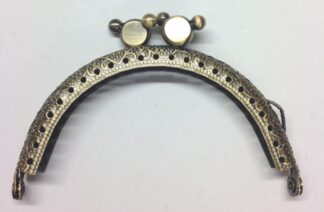 Curved Type 6 Antique Brass