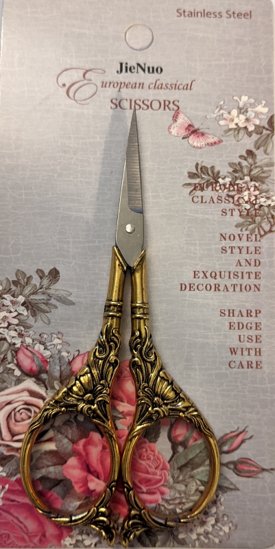 A Stitcher's Christmas #9: Exquisite Embroidery Scissors