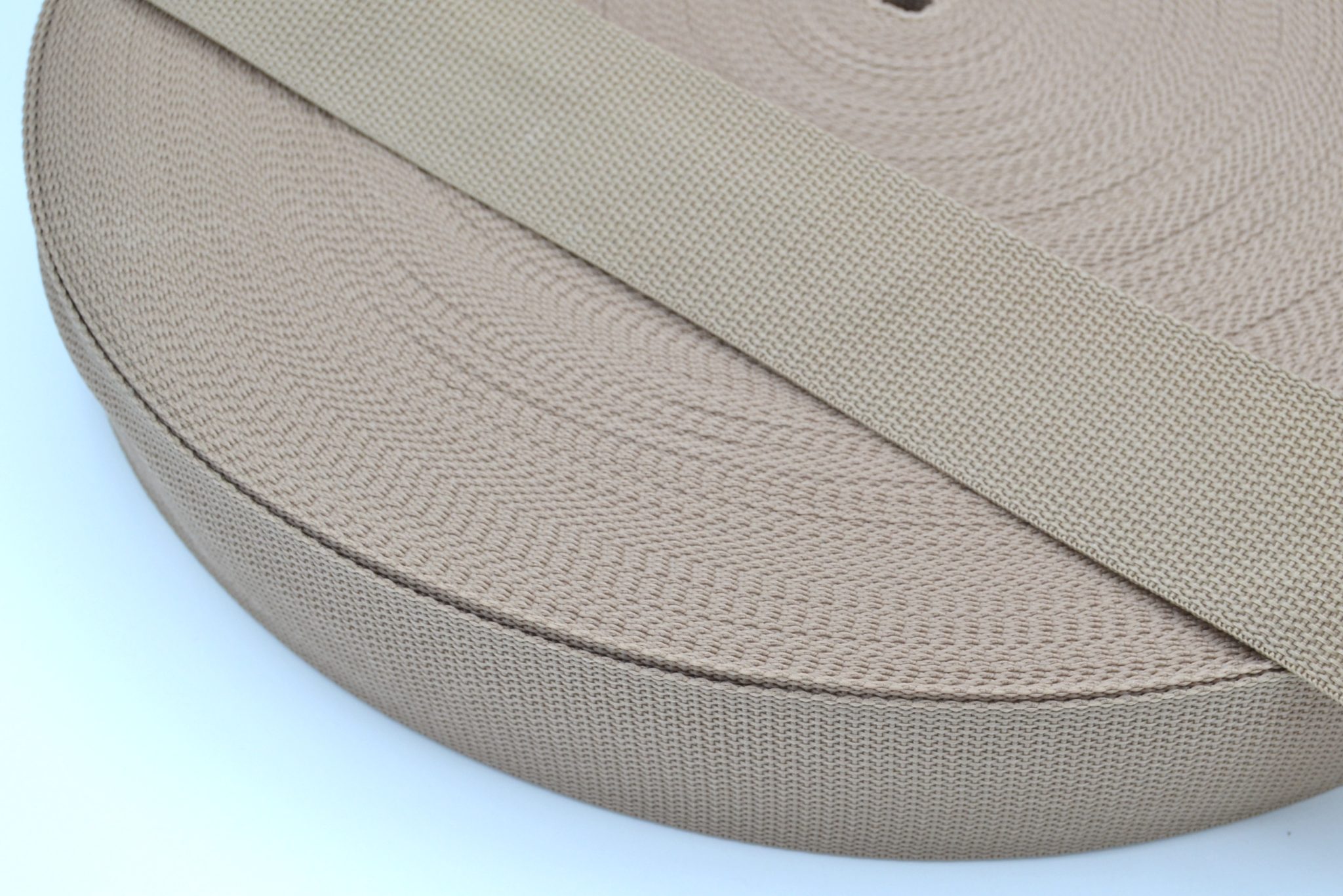 Sand Polypropylene Webbing - 50mm Width - CelloExpress