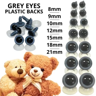 Grey Eyes Plastic Backs