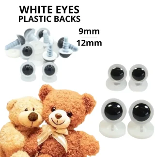 White Eyes Plastic Backs