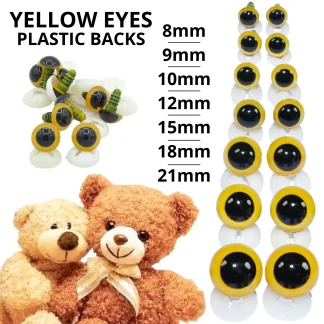 Yellow Eyes Plastic Backs