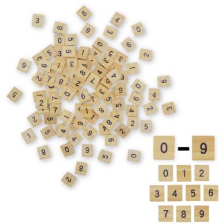 Same Number Scrabble Tile Bags